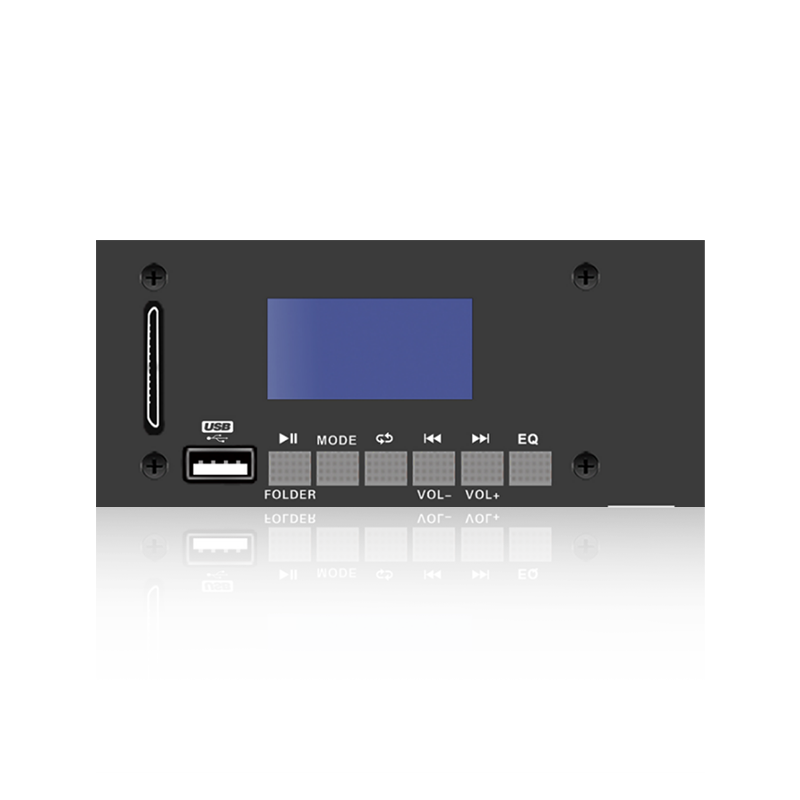 LCD6226: Sexknapps SD/USB-kontakt LCD-skärm MP3-spelare med Bluetooth, TWS