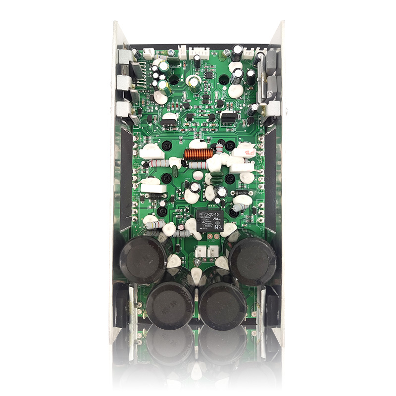AMP400H+7294: LP 400W+HP 100W Kraftfull utgång med U-formad aluminiumkylare Klass H effektförstärkarmodul