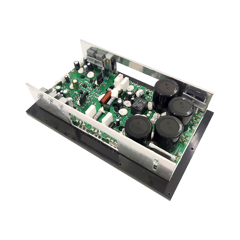 AMP400H+7294: LP 400W+HP 100W Kraftfull utgång med U-formad aluminiumkylare Klass H effektförstärkarmodul